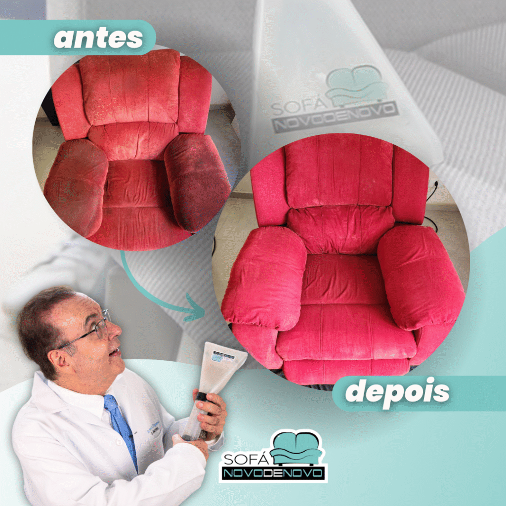 limpeza de sofá em bh