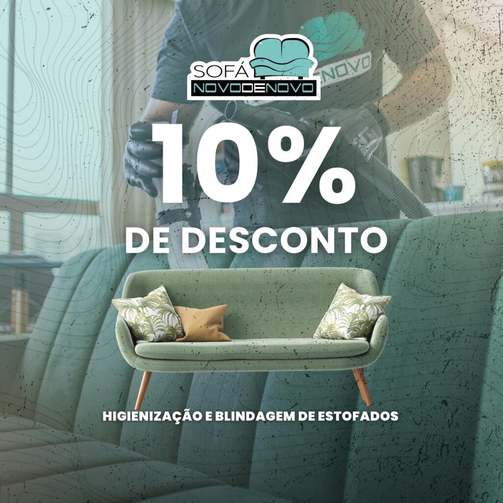 limpeza de sofá em bh