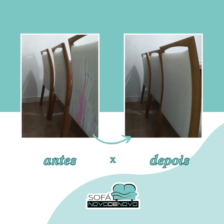 limpeza de cadeiras em belo horizonte