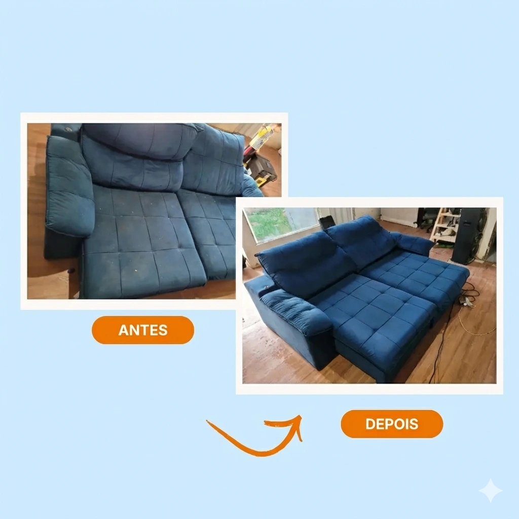 limpeza de sofas em belo horizonte